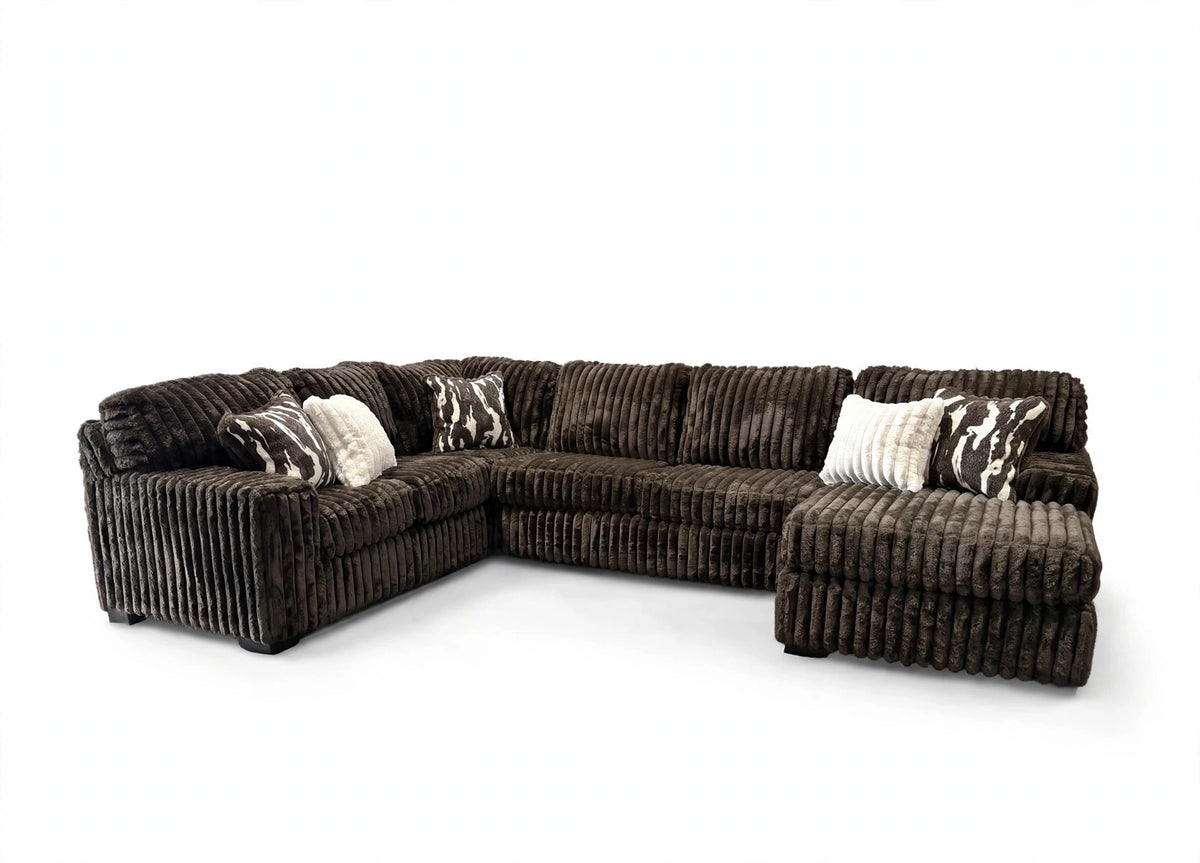 Cocoa Ridge Corduroy Sectional