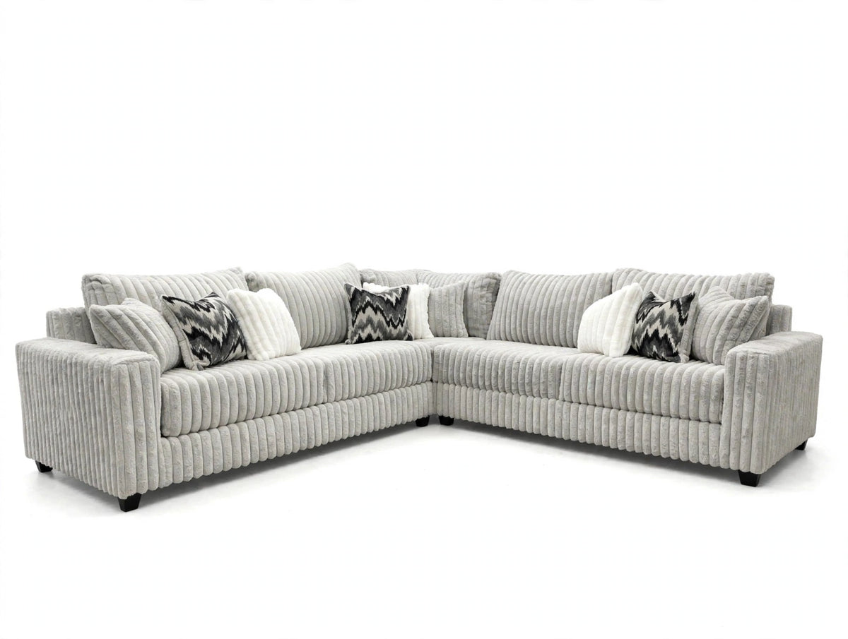 Stone Cloud Oversized Corduroy Sectional