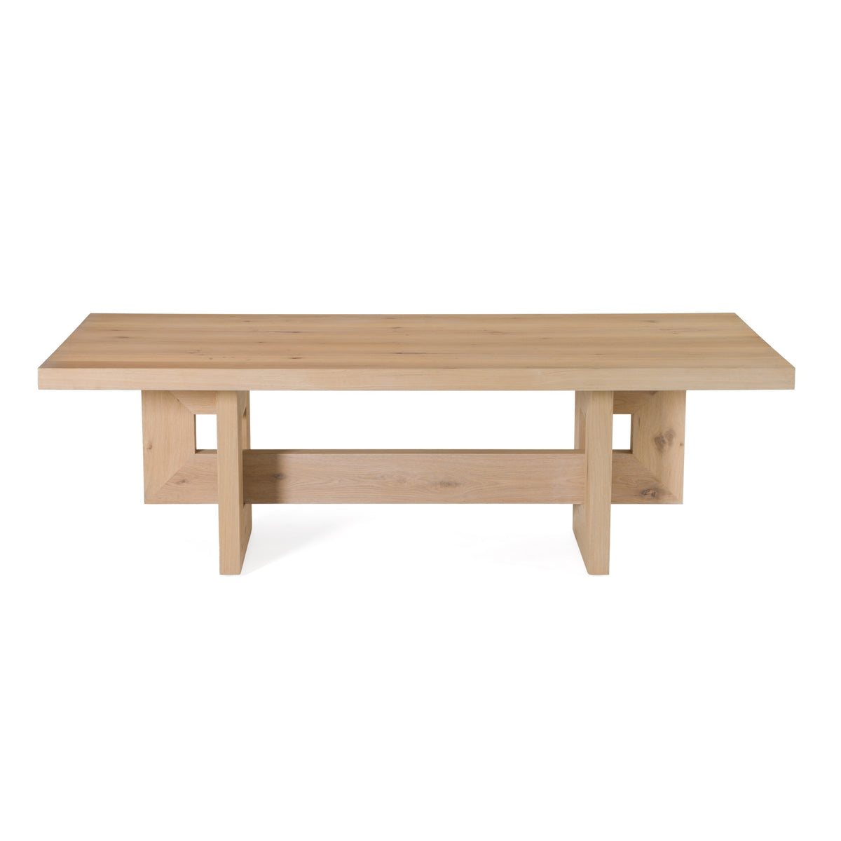 Mineola - Modern Natural White Oak Dining Table
