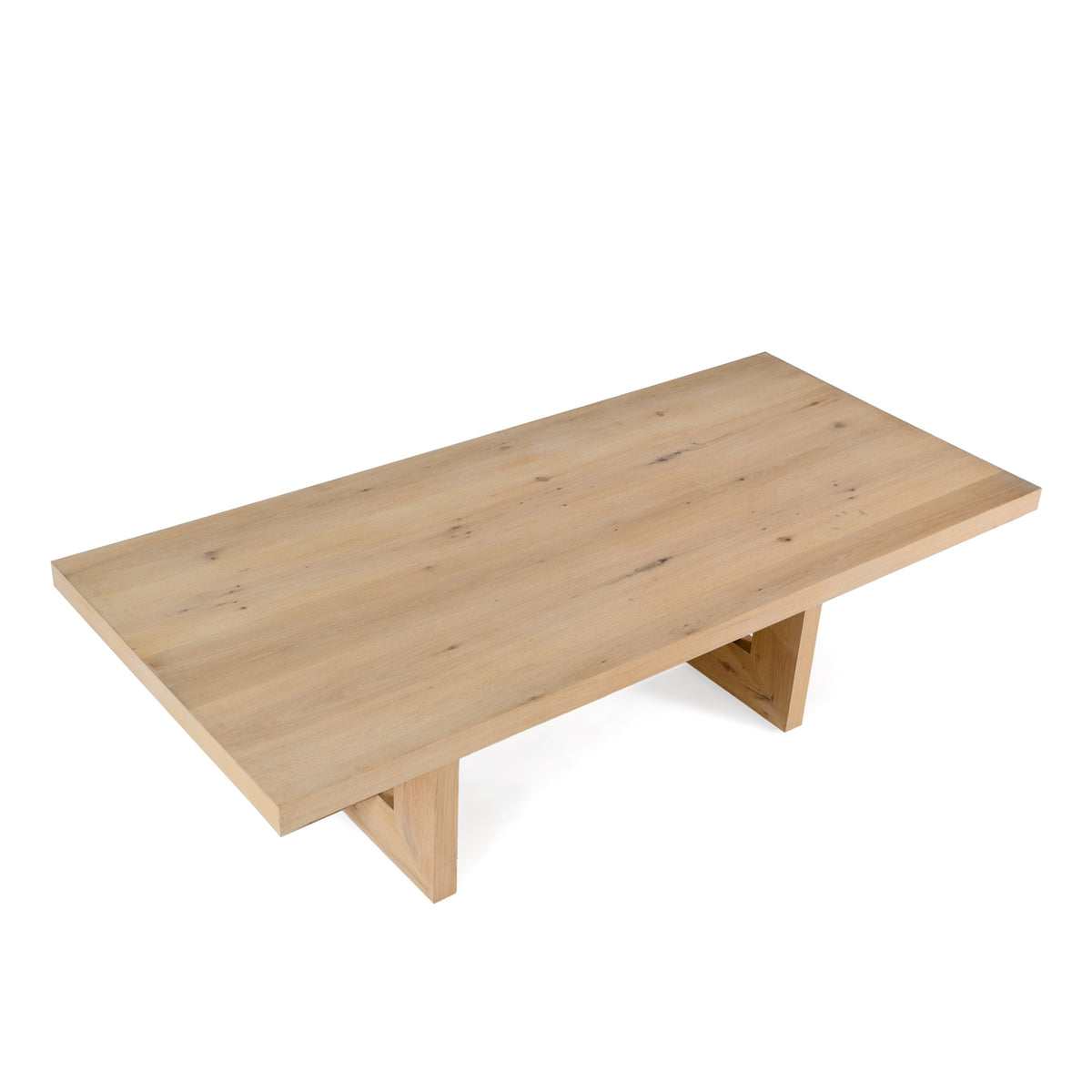 Mineola - Modern Natural White Oak Dining Table