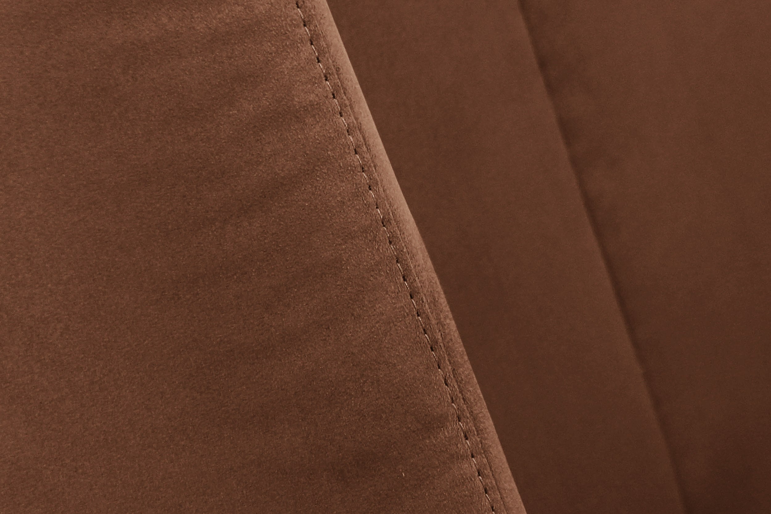 Modrest Emilia - Modern Burnt Orange Velvet Bed