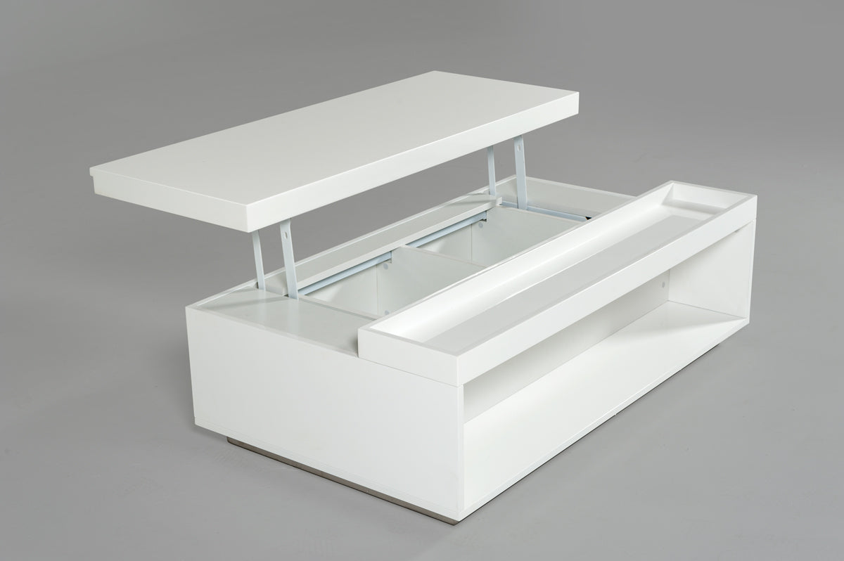 Nancy Modern White Coffee Table