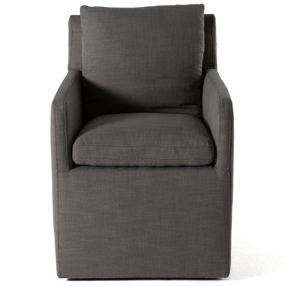 Newcastle - Modern Grey Fabric Dining Chair