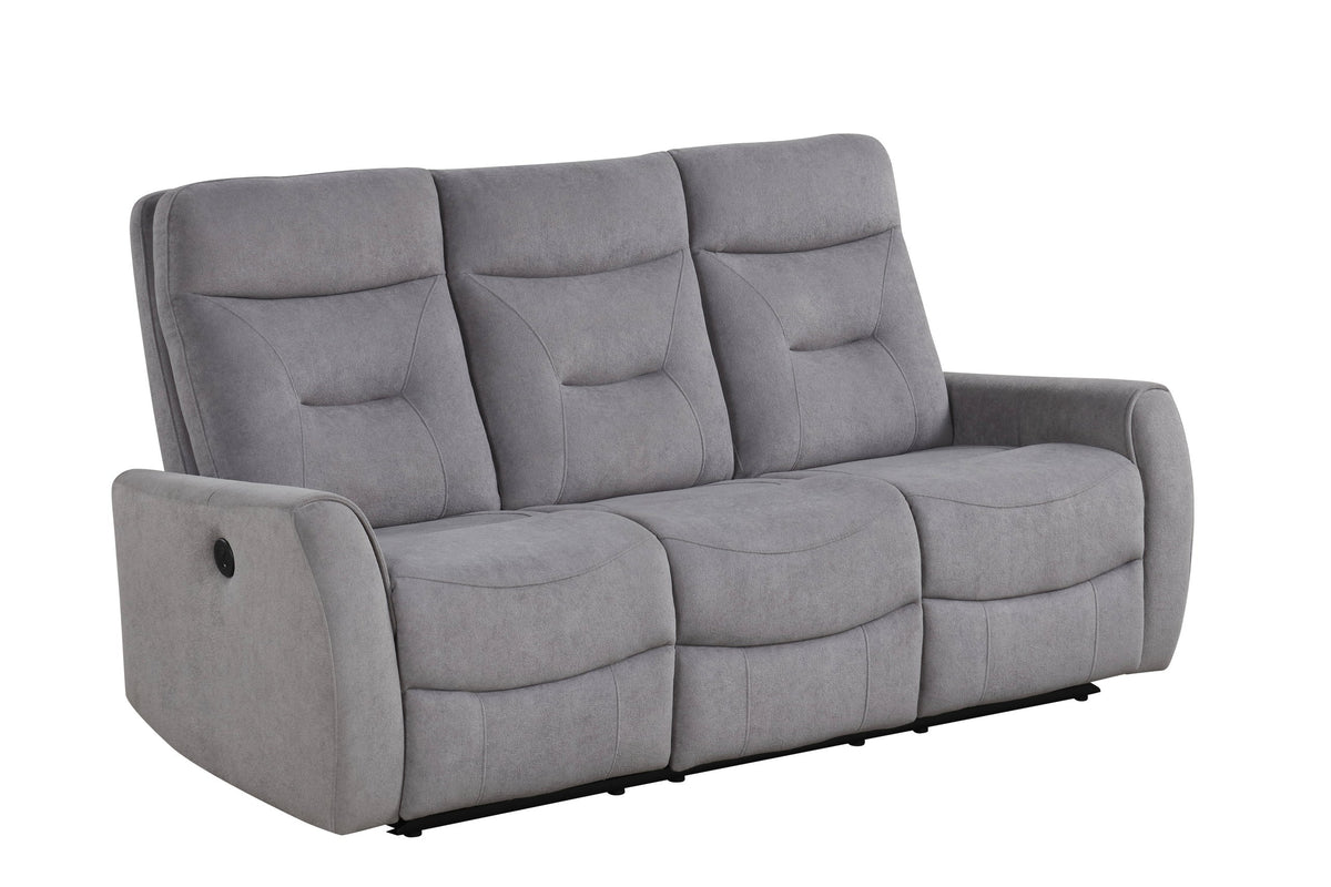 Nina Gray 3-Piece Power Reclining Set