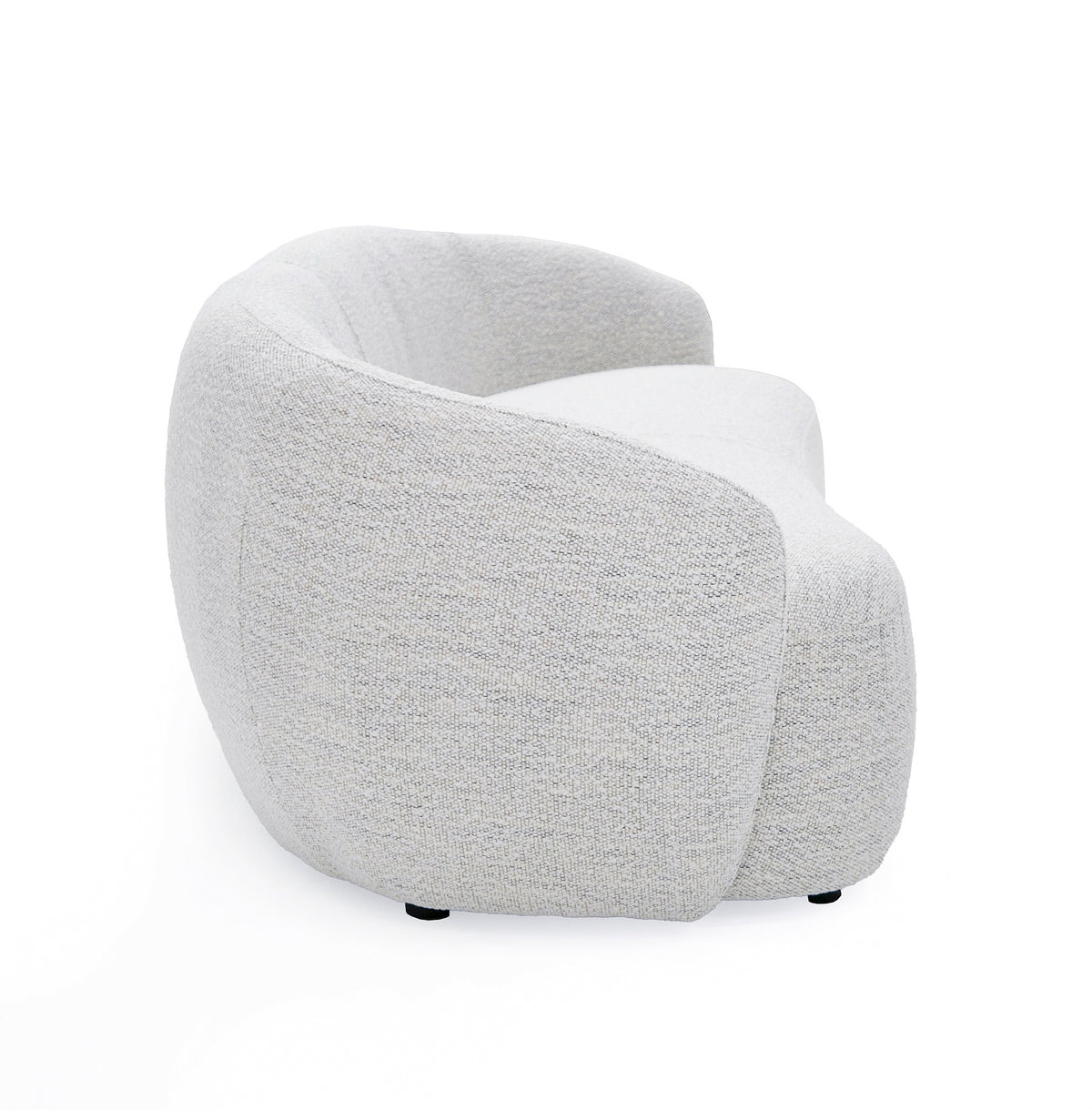 Omaha - Modern Off White Fabric Sofa