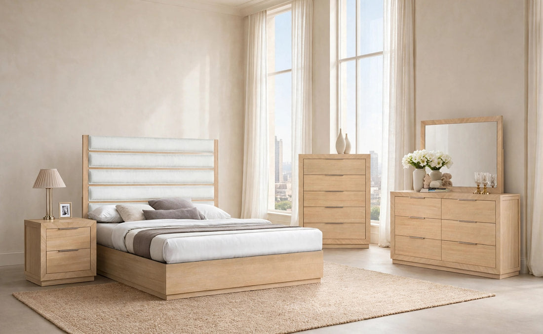 Mirage Scandinavian Oak Bedroom Set - Original