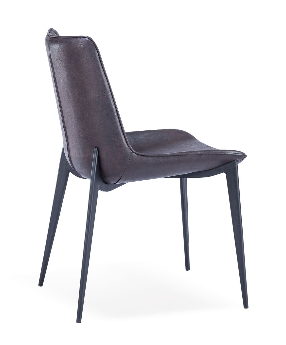 Peoria - Modern Brown & Black Dining Chair (Set of 2)