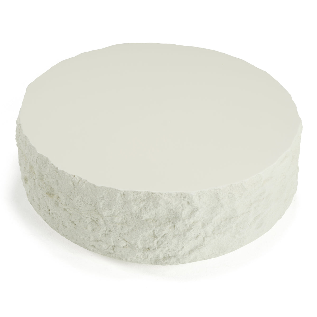 Quarry - Modern Off-White Round Coffee Table