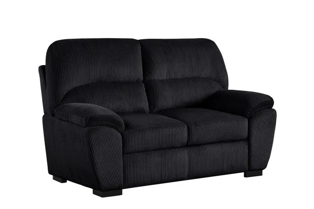 Tiffany10 Black - 2PC or 3PC Living Room Set