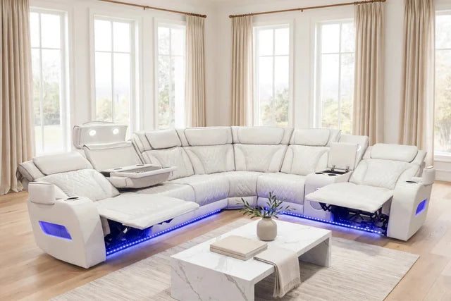 Dune Luxe Power Reclining Sectional