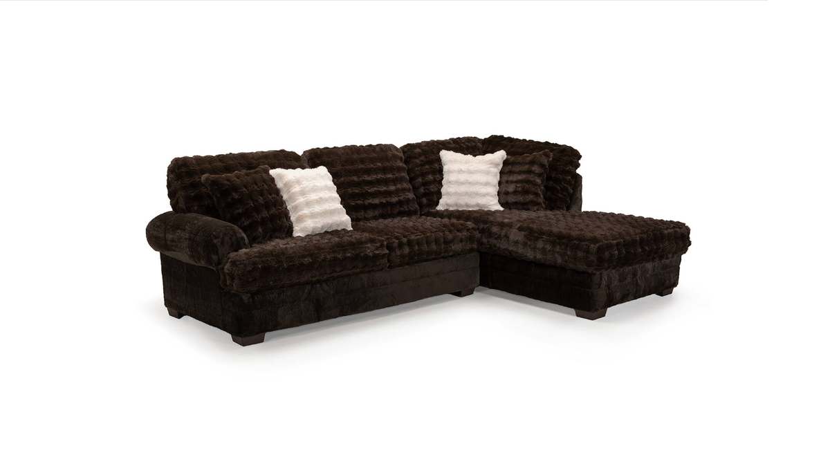 Kama Espresso Contemporary Sectional