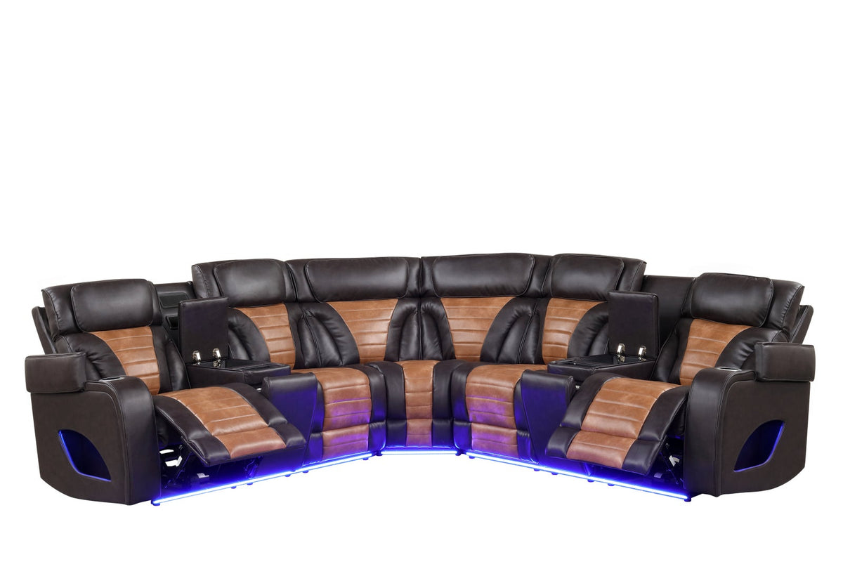 Ibiza Saddle Power Reclining Sectional