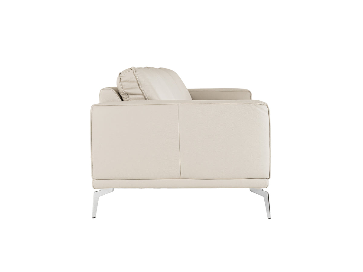 Soho - Italian Grey Leather Sofa