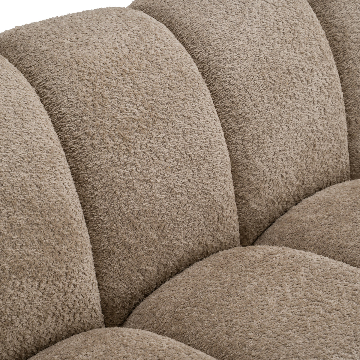 Suki - Modern Taupe Fabric Sofa - original 4
