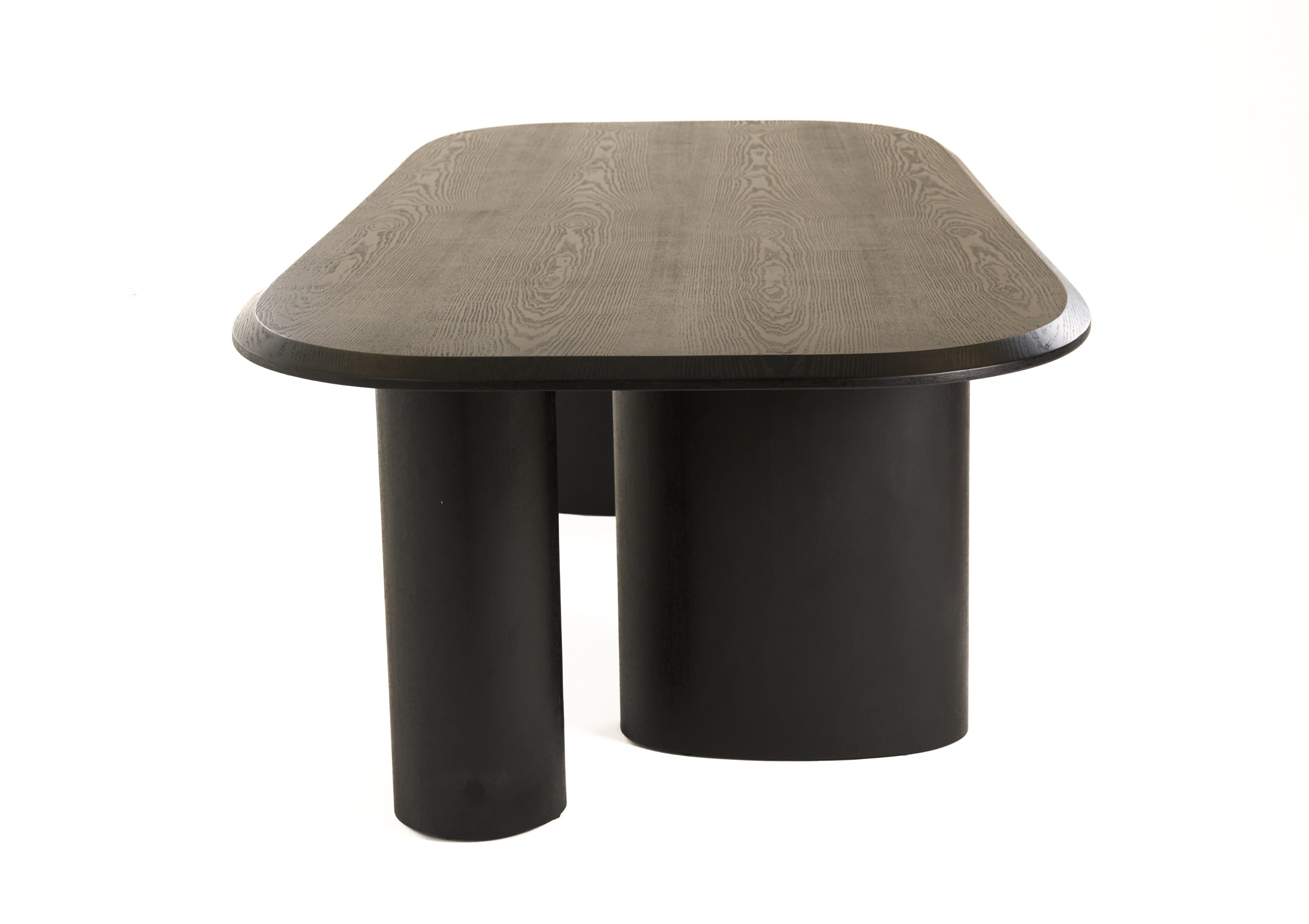 Modrest Summit - Modern 118" Black Ash Dining Table