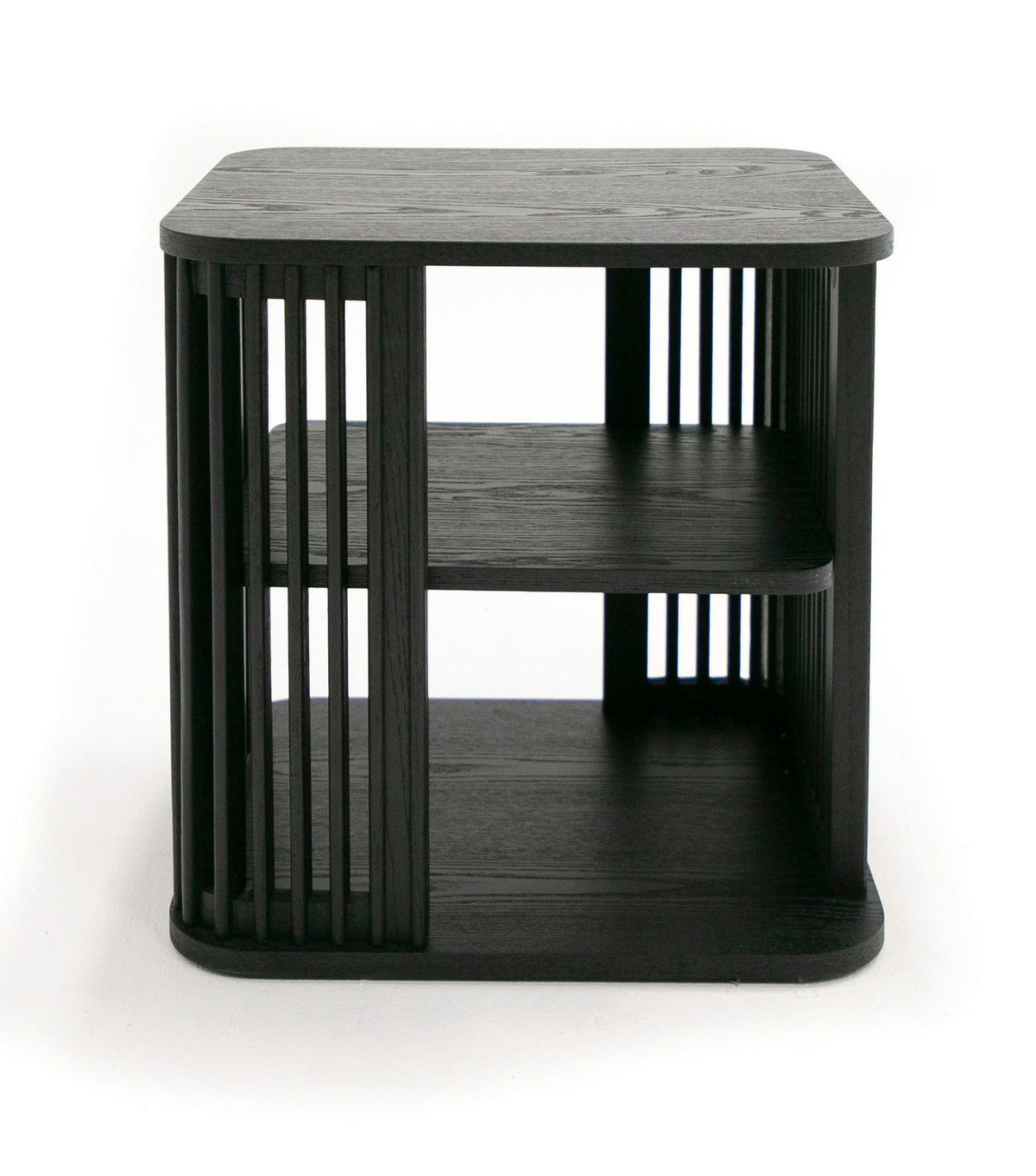 Thayne - Modern Mid Century Black Ash End Table