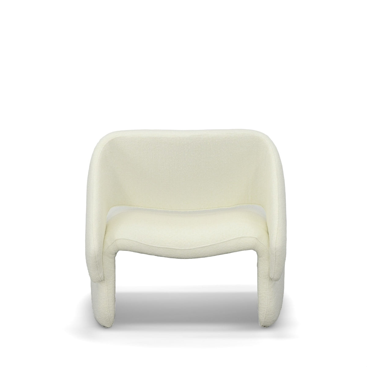 Tristan Modern Off White Fabric Accent Chair
