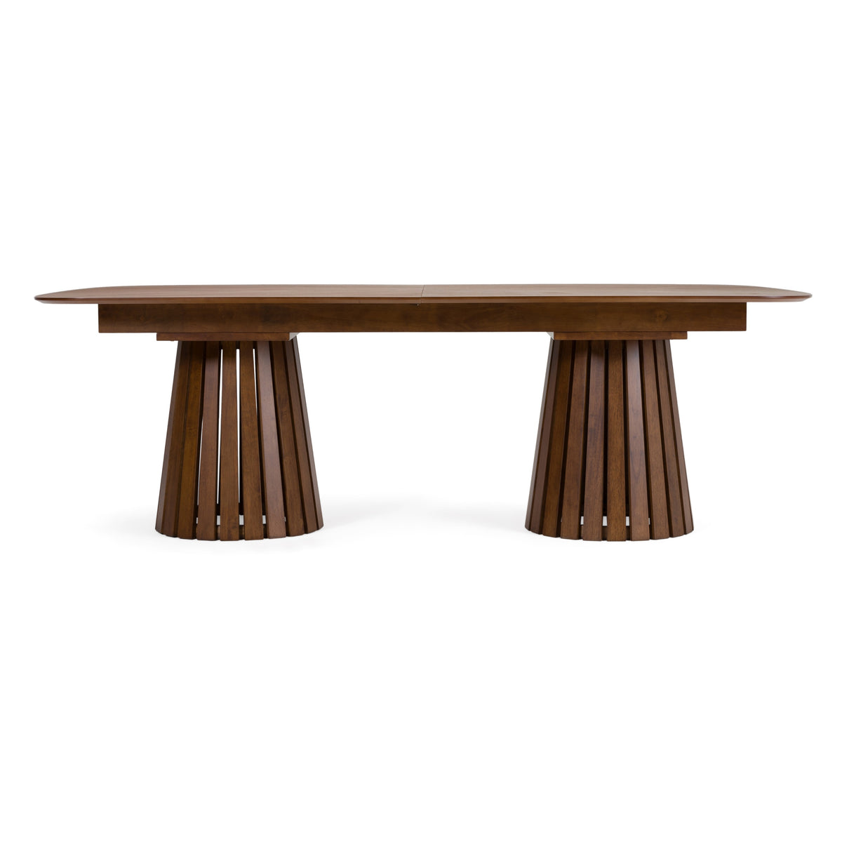 Truman - Mid-Century Modern Walnut Extendable Dining Table