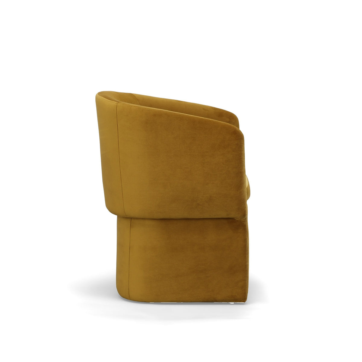 Vassar - Burnt Umber Velvet Dining Chair