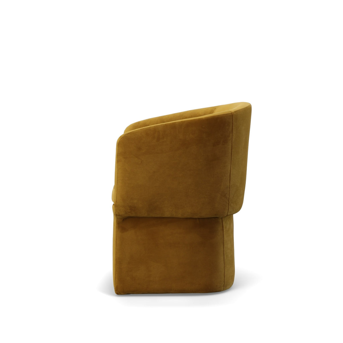 Vassar - Burnt Umber Velvet Dining Chair