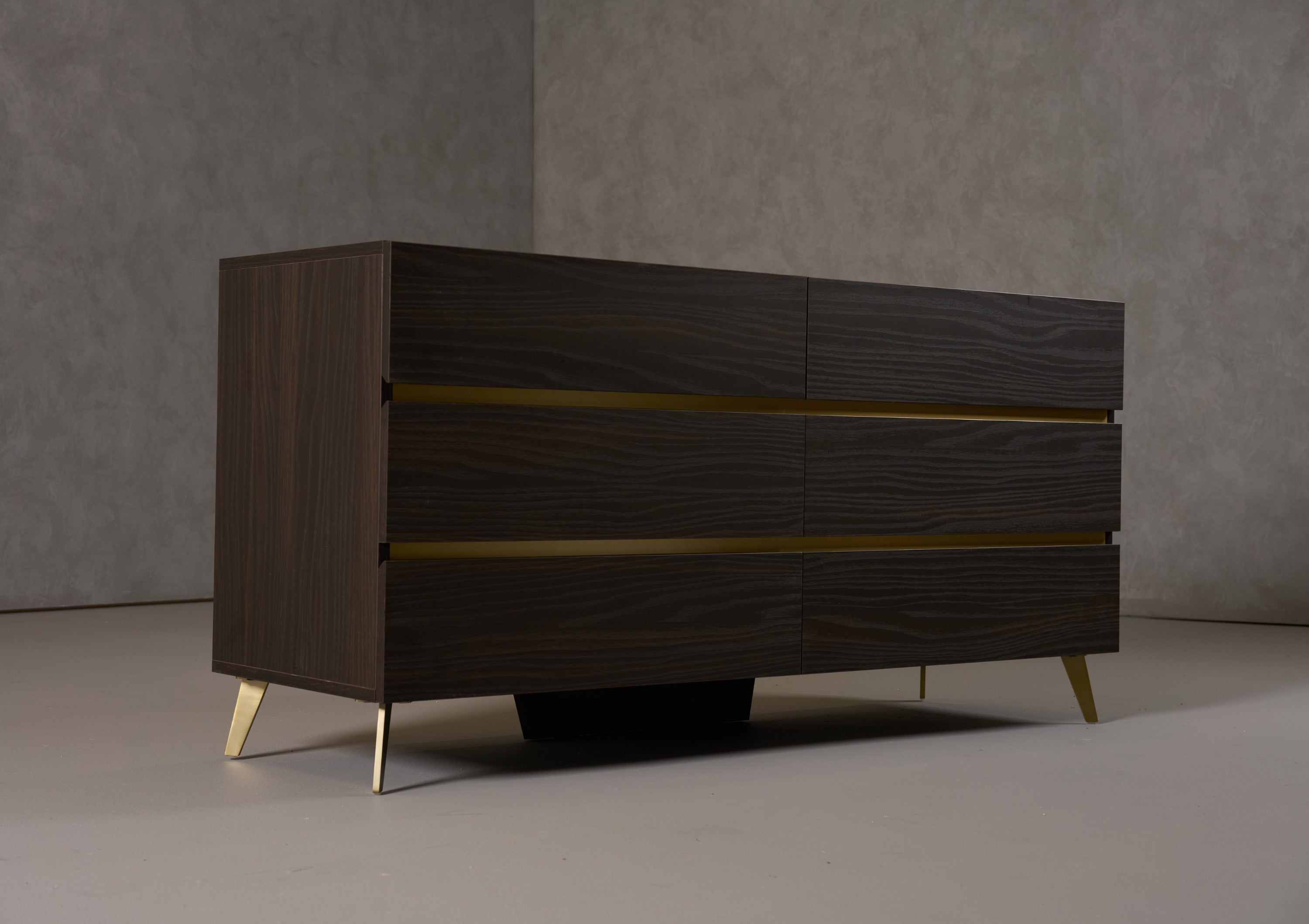 Nova Domus Velondra - Modern Eucalypto + Marble Dresser