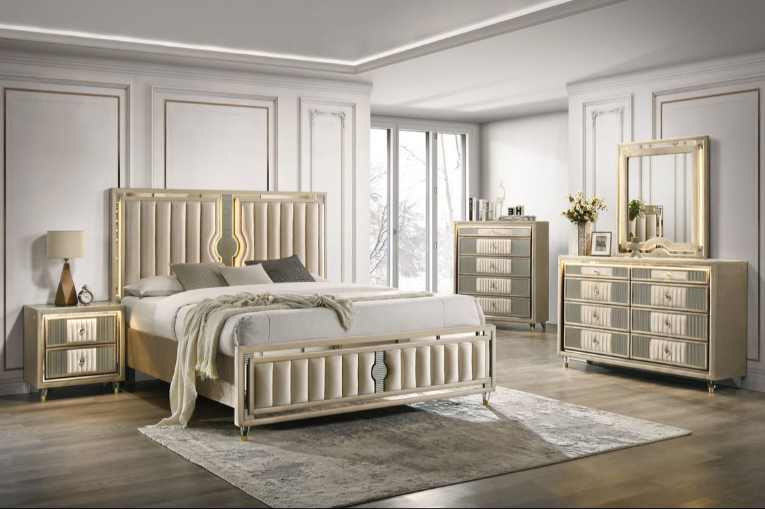 Daphne Classic Oak Bedroom Set - Original
