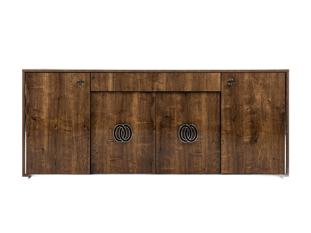 Athen Italian Modern 4-Door Buffet