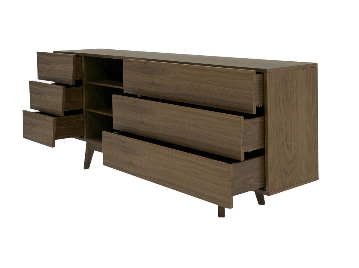 Abelard - Mid-century Walnut Dresser