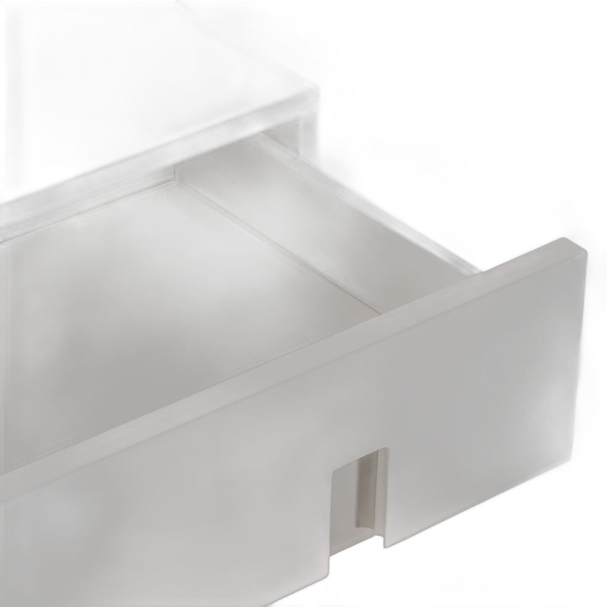 Voco Modern White Bedroom Nightstand