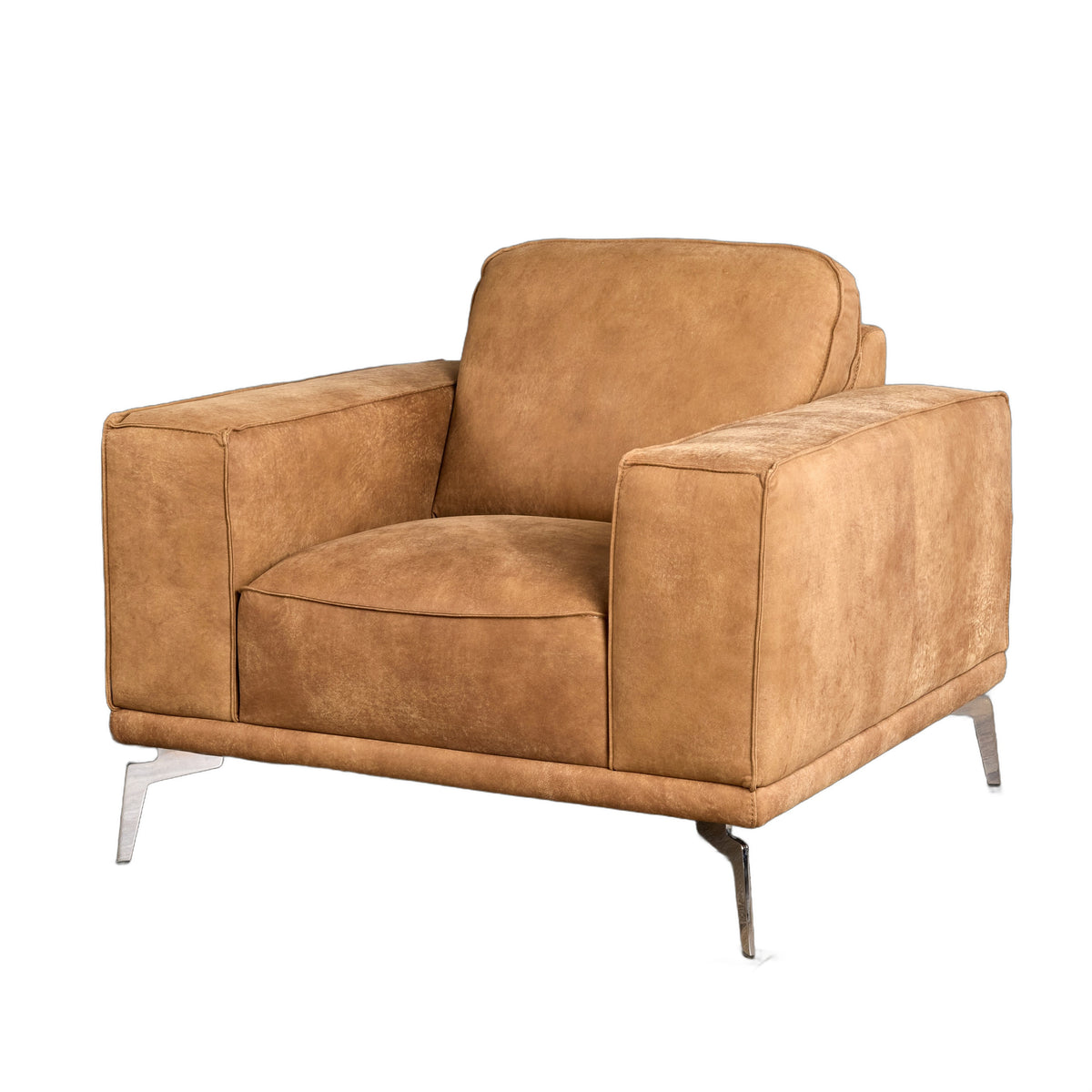 Soho - Italian Cognac Leather Armchair