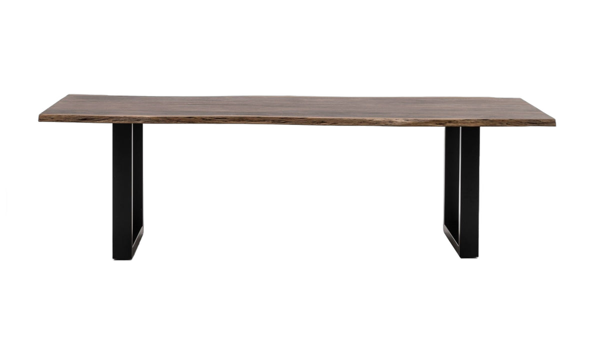 Taylor Modern 79" Live Edge Wood Dining Table