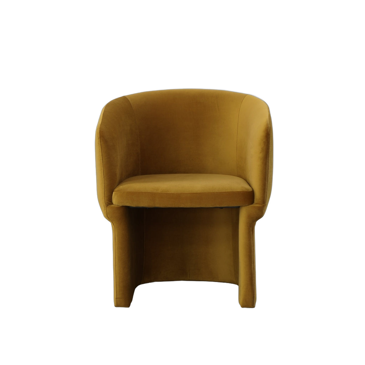 Vassar - Burnt Umber Velvet Dining Chair