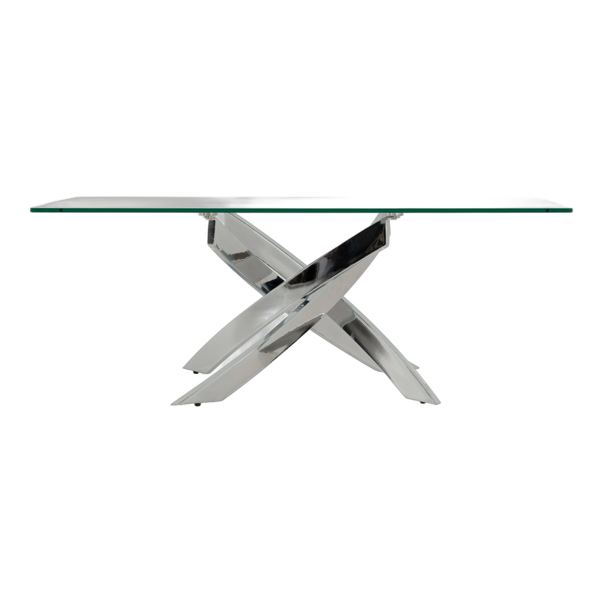 Pyrite Modern Glass Coffee Table