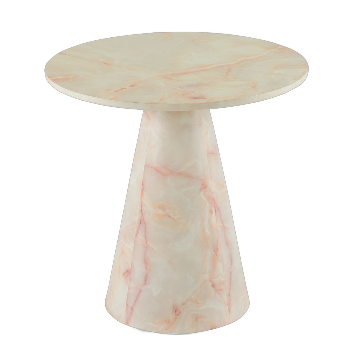 Pampa - Modern Faux Marble End Table