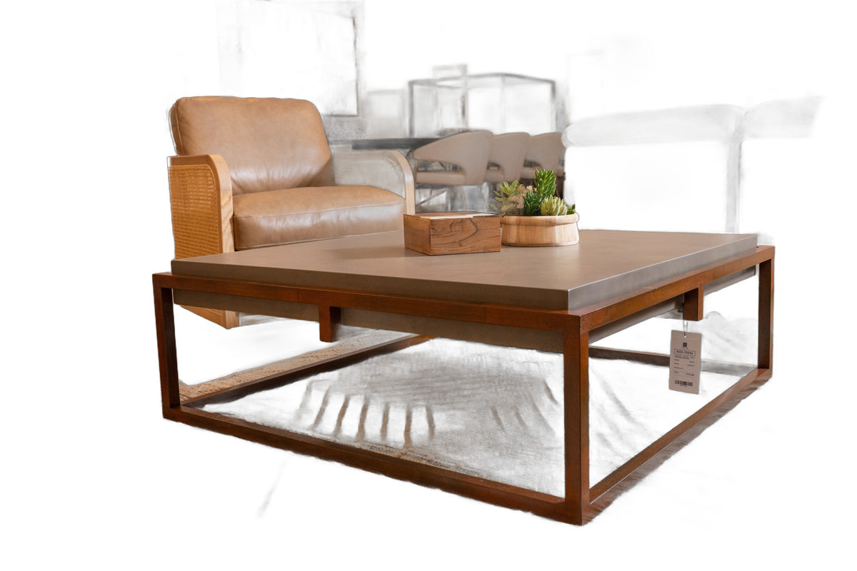 Shepard Modern Concrete Coffee Table