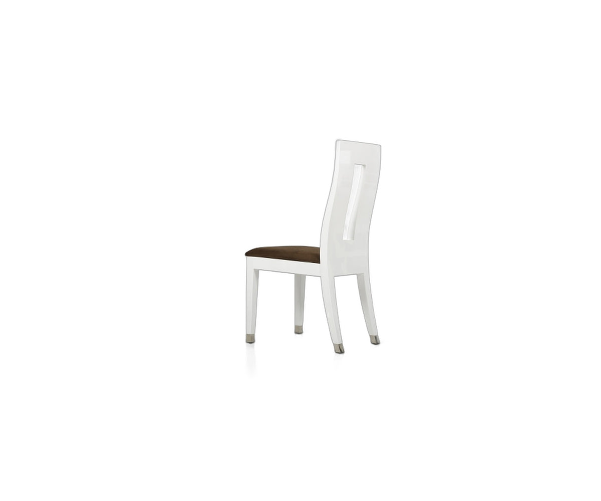 Thor Modern White Glossy Dining Chair