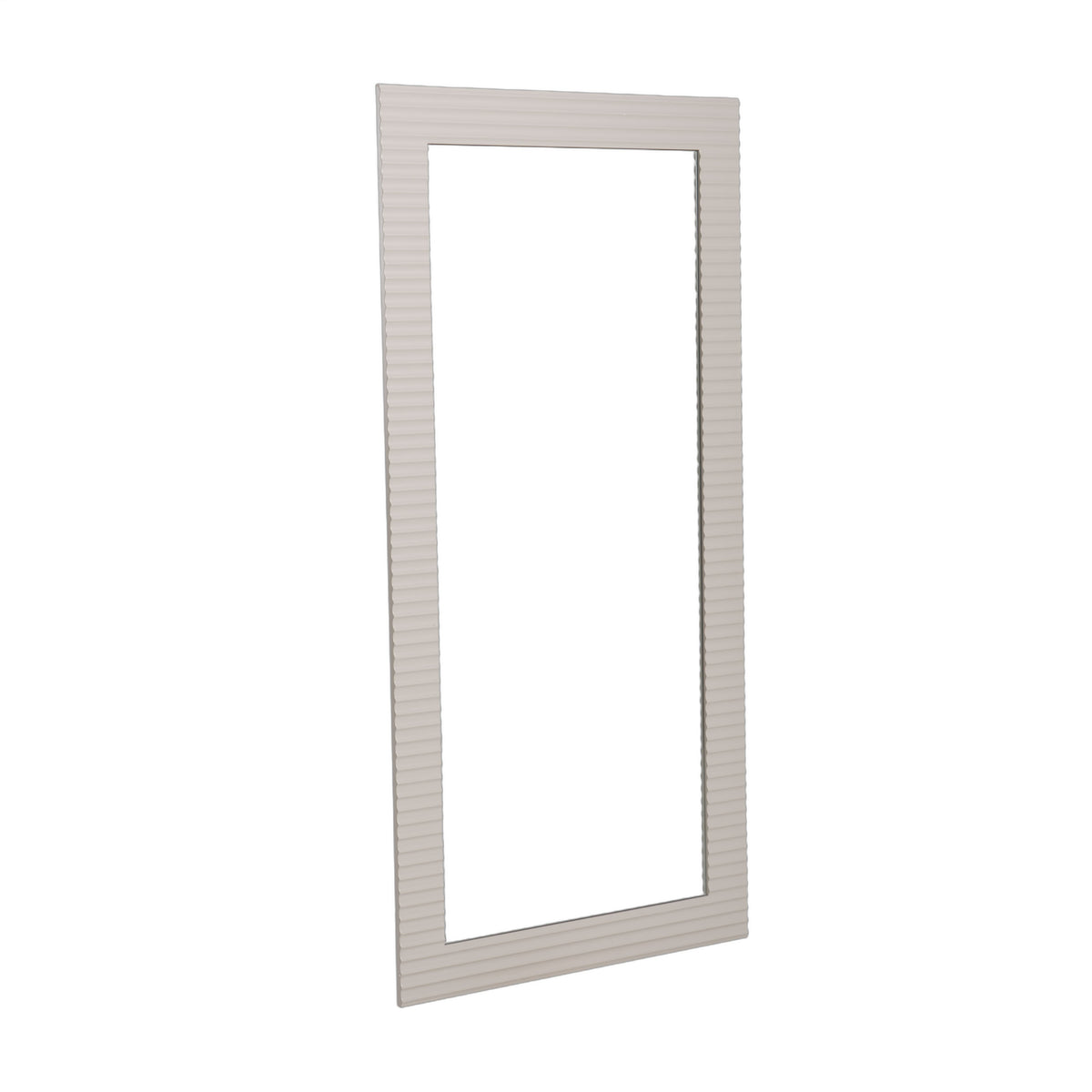 Glinda - Modern Beige Floor Mirror