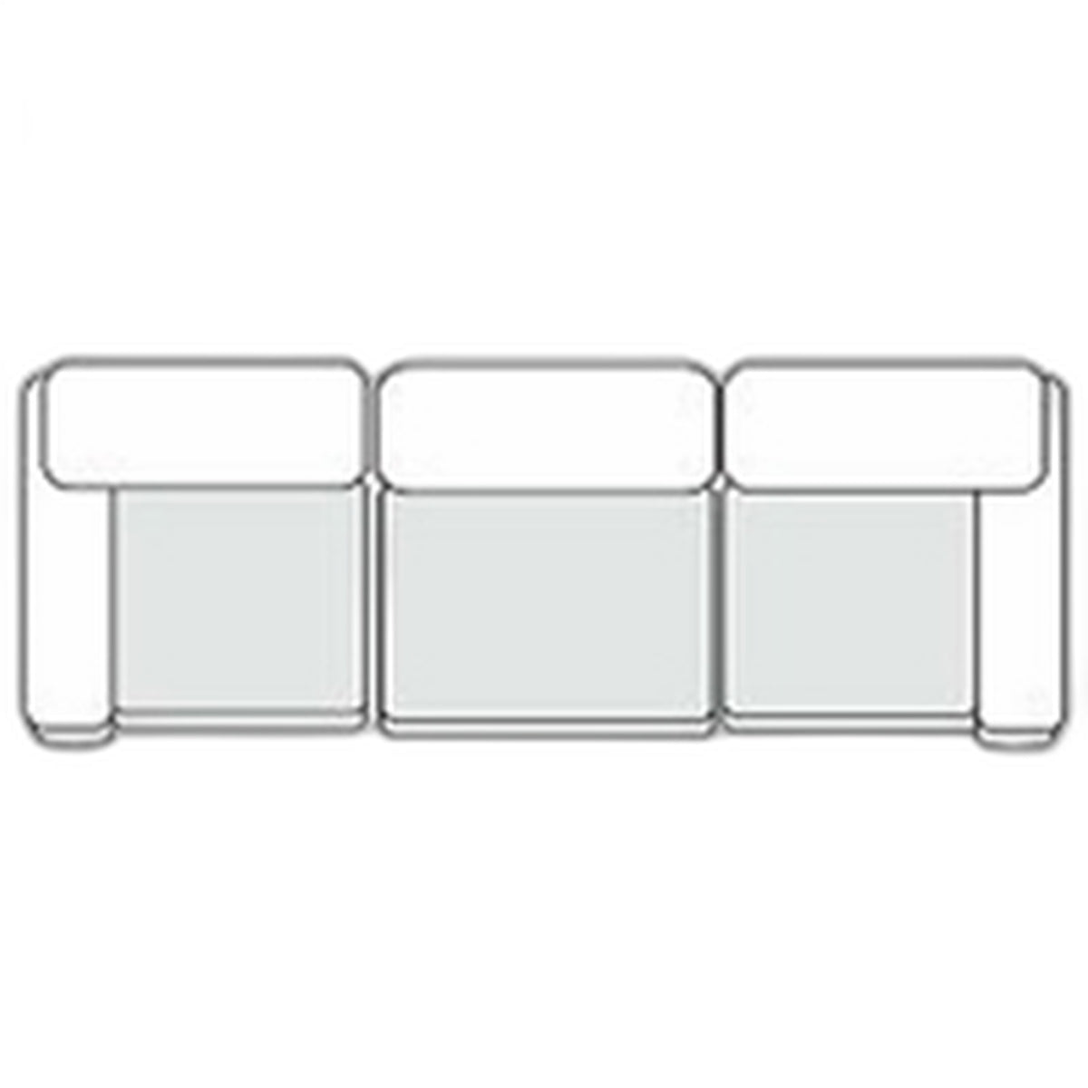 Vicki - Modern Grey Fabric Modular Sectional Sofa-3-Piece Sectional