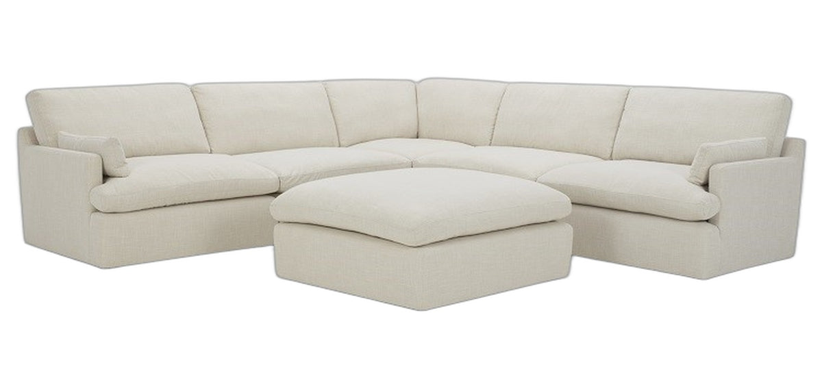Danica - Modern Beige Sectional Sofa