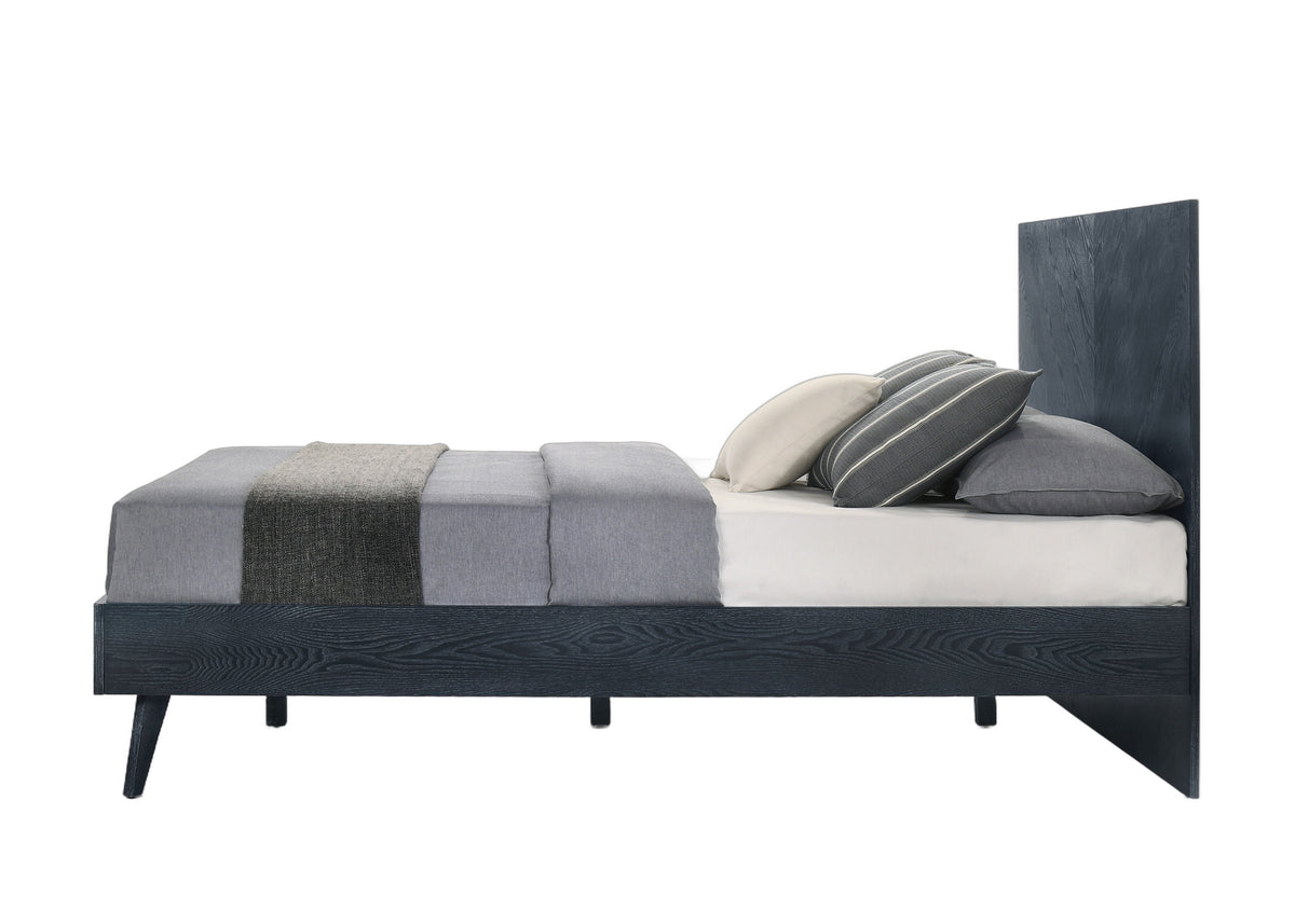 Diana - Queen Modern Grey Ash Bed