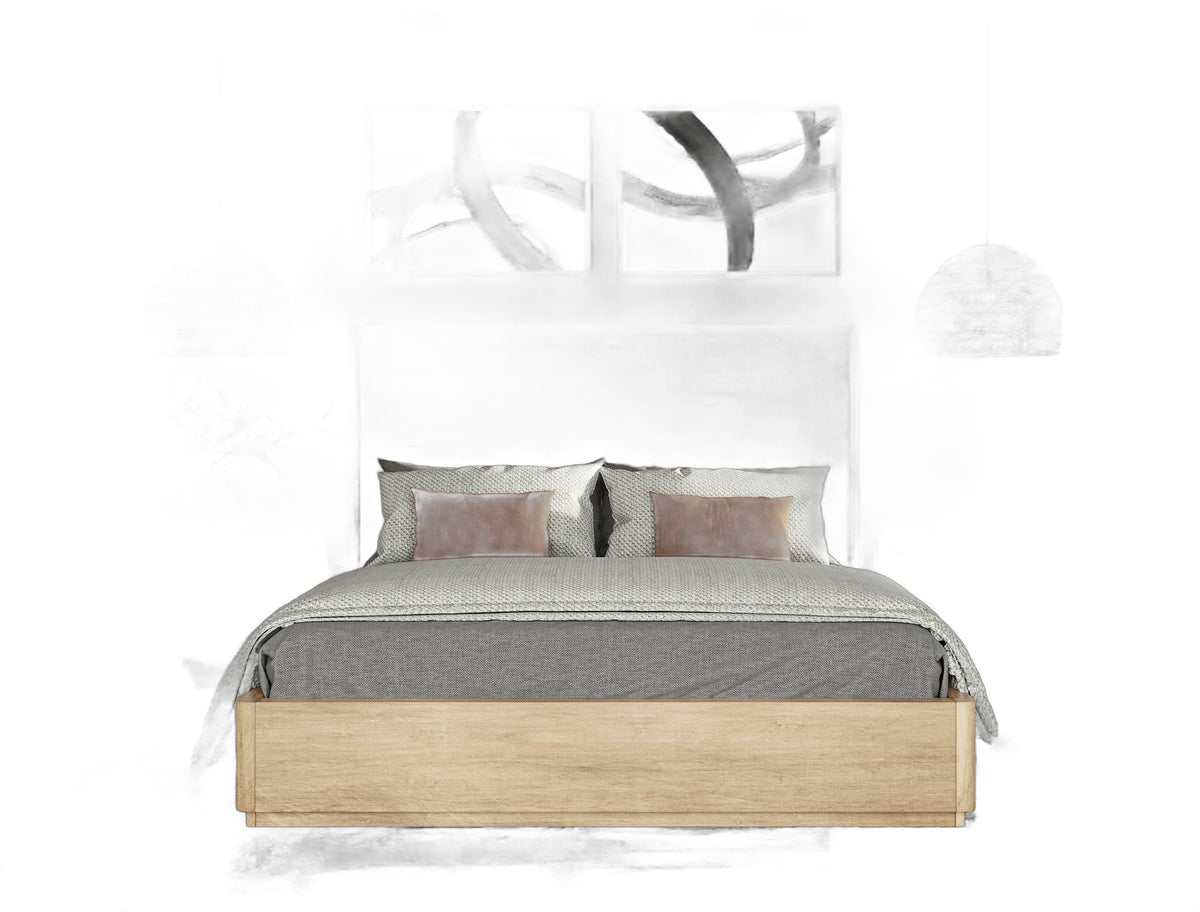 Santa Monica - Modern Natural Oak Nightstand