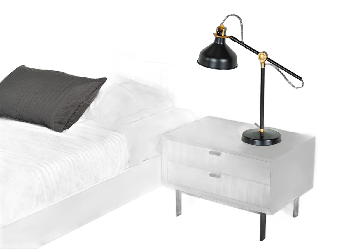 Valencia Contemporary White Bed
