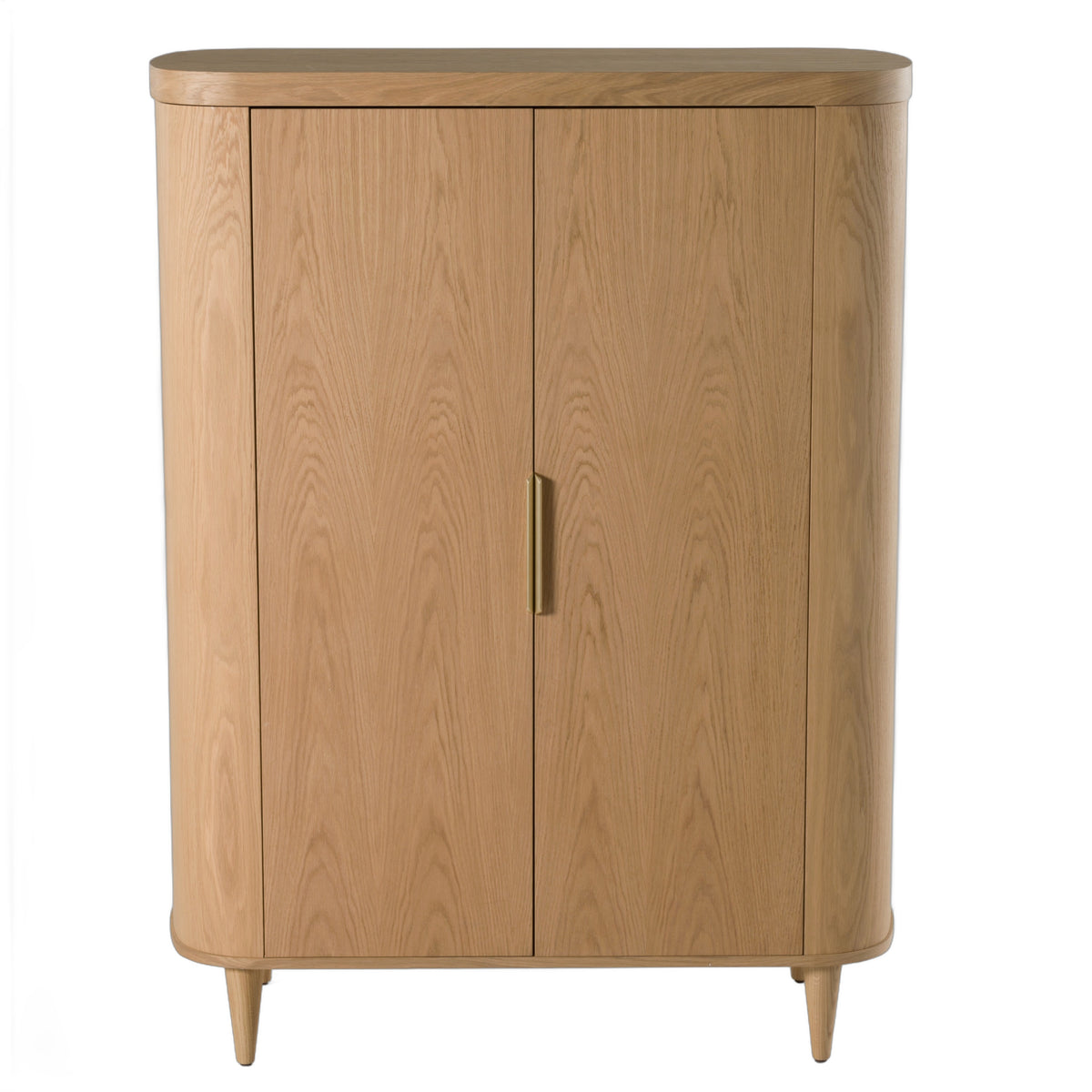Richmond - Modern Natural Oak Rounded Tall Buffet