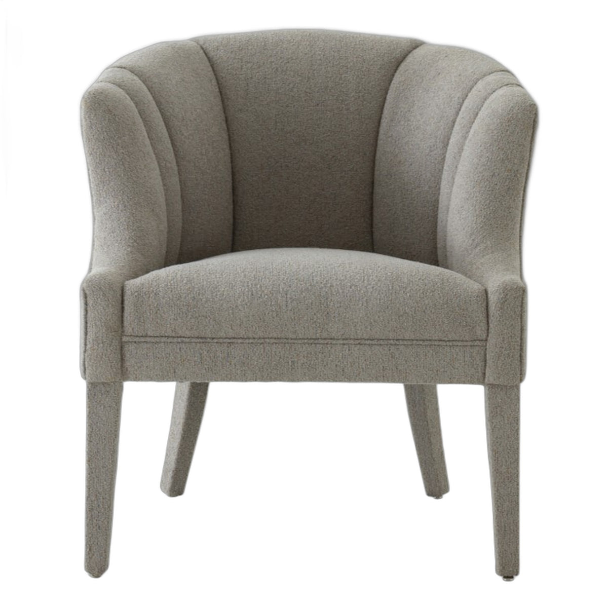 Ladera - Glam Grey Fabric Accent Chair