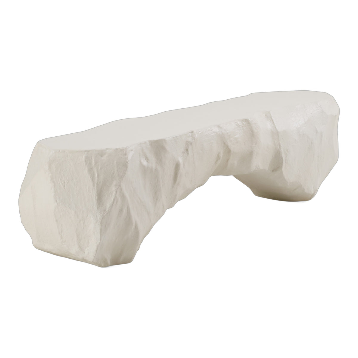 Kamet - Modern Cream Concrete Bench