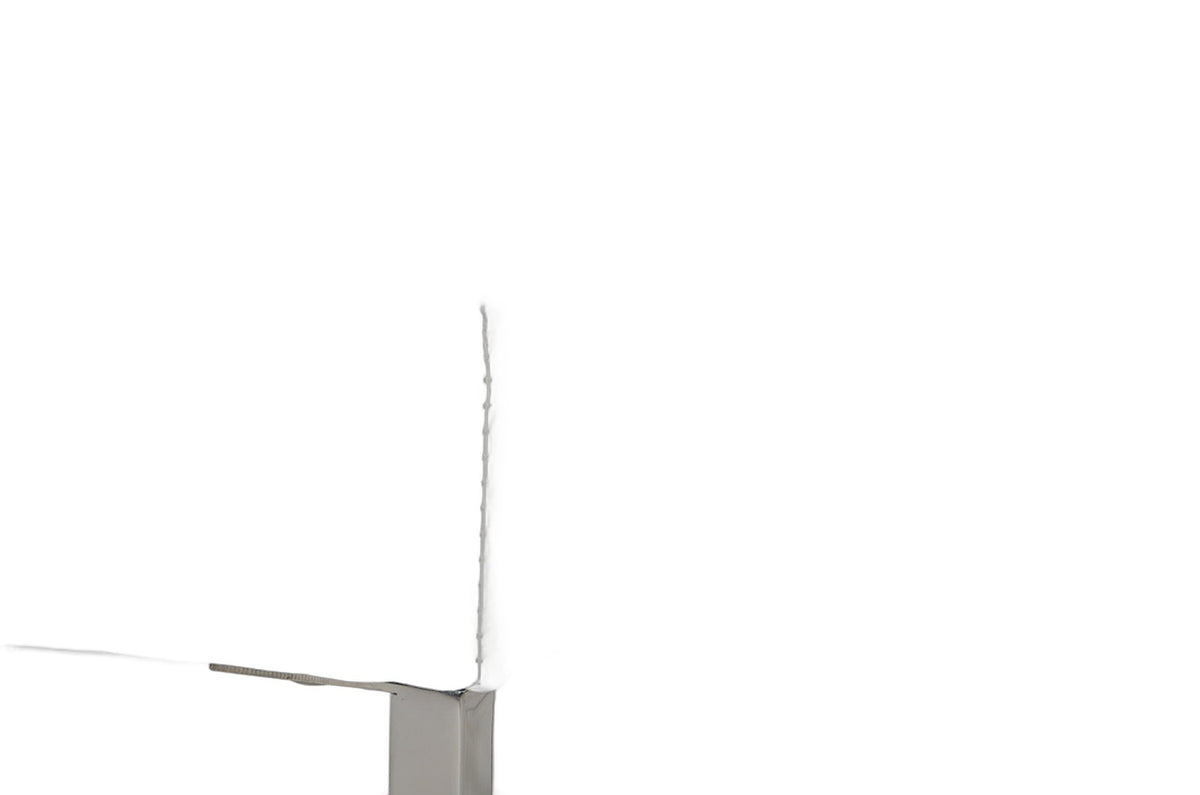Misha - Modern White Leatherette Dining Chair