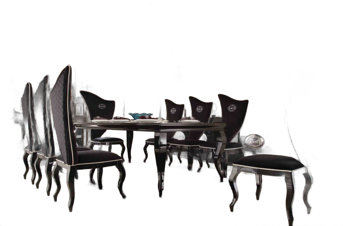 Sovereign - Transitional Black Fabric Chair (Set of 2)