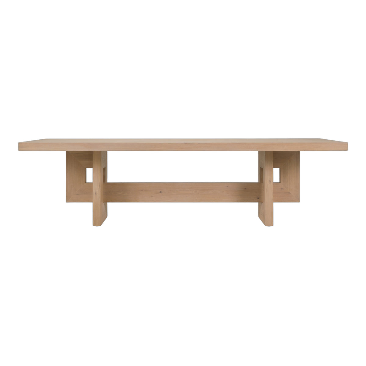 Mineola - Modern Natural White Oak Dining Table