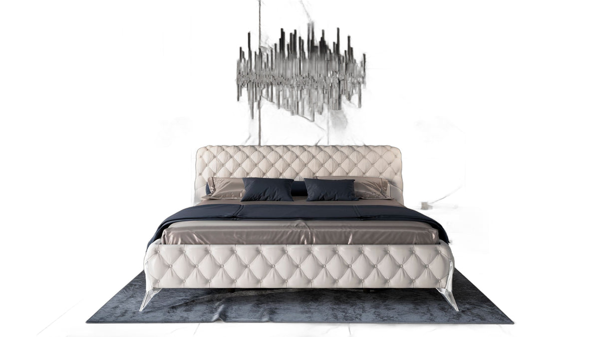 Legend Modern White EK Bedroom Set