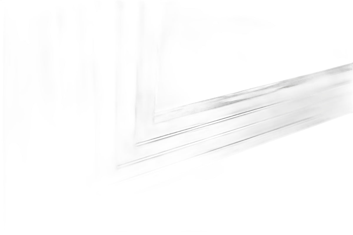 Splendor - Grey High Gloss Slatted MIrror